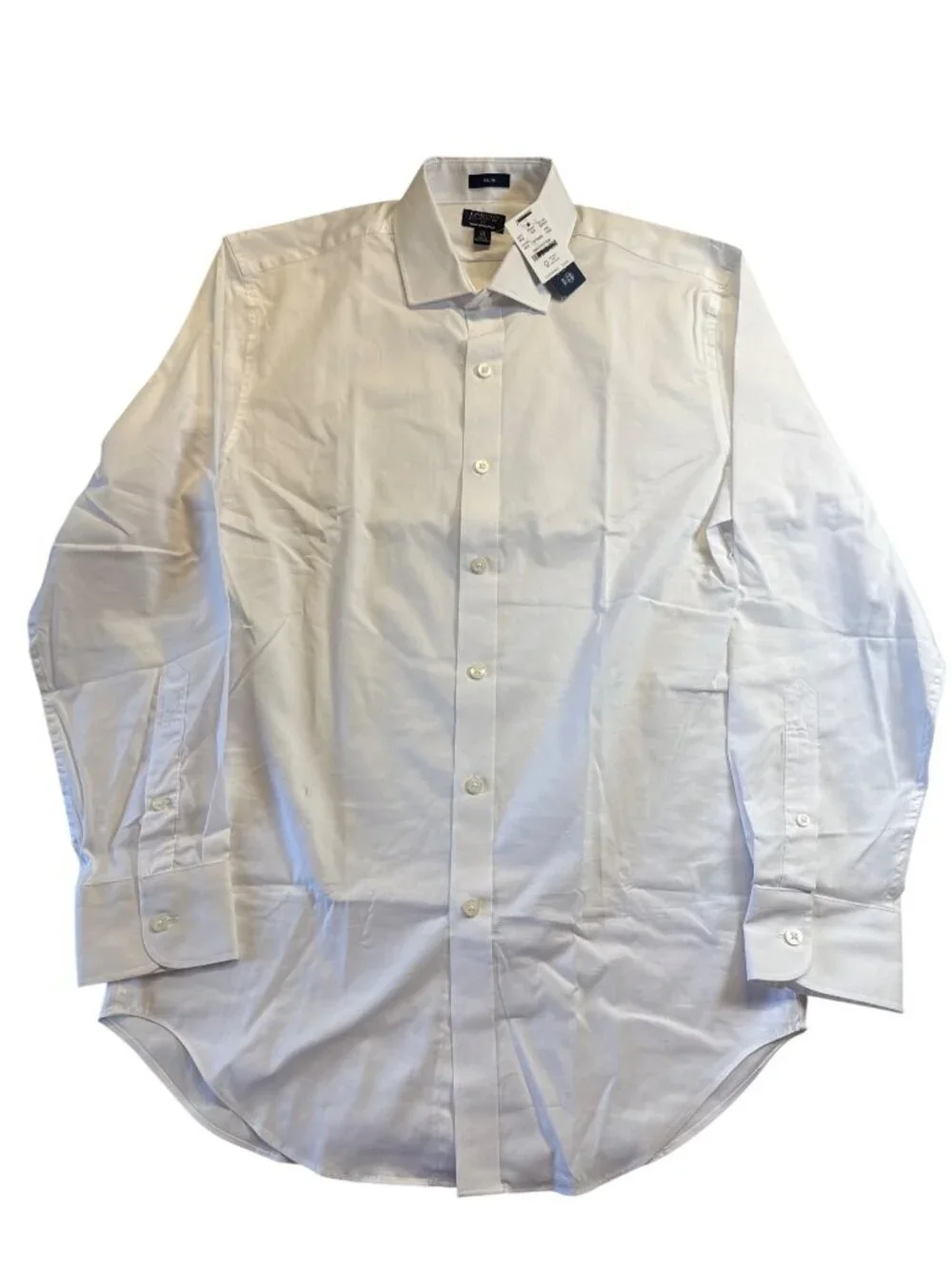 J Crew Tailored Performance Slim Fit Dress Shirt~Size 15/32~White NWT L17 15